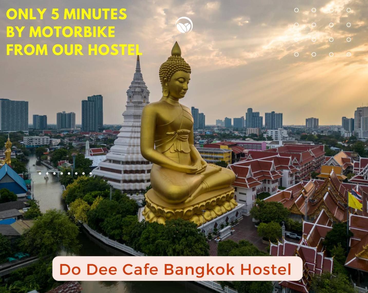 Do Dee Cafe Bangkok Hostel Esterno foto